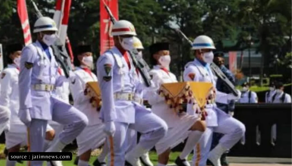 Upacara Bendera - Perayaan Hari Kemerdekaan di Malang